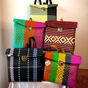 100% Eco-friendly plastic Book bag.